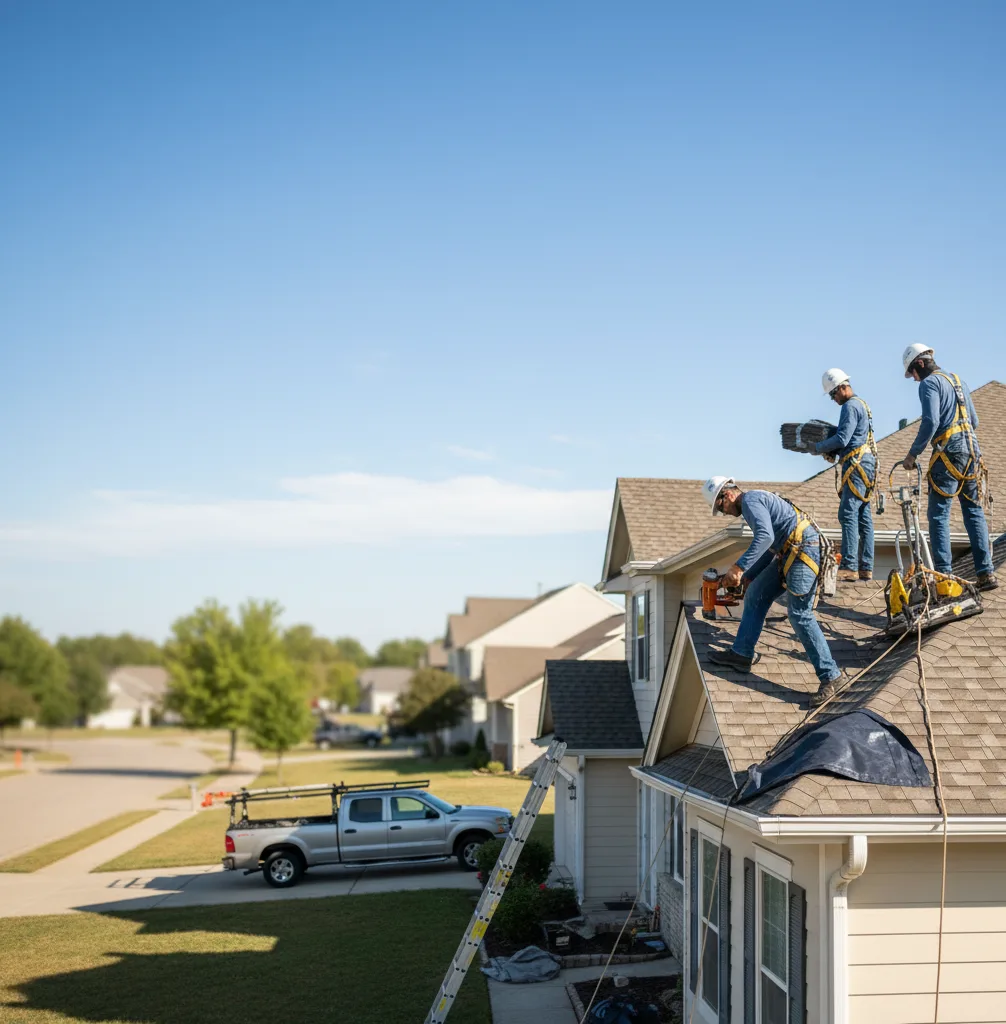 Roof Repair in Kinder